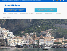 Tablet Screenshot of amalfikuesteitalien.de